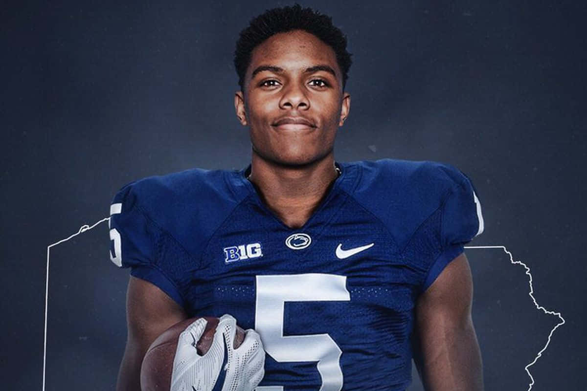 Penn State Football Player Portrait Wallpaper