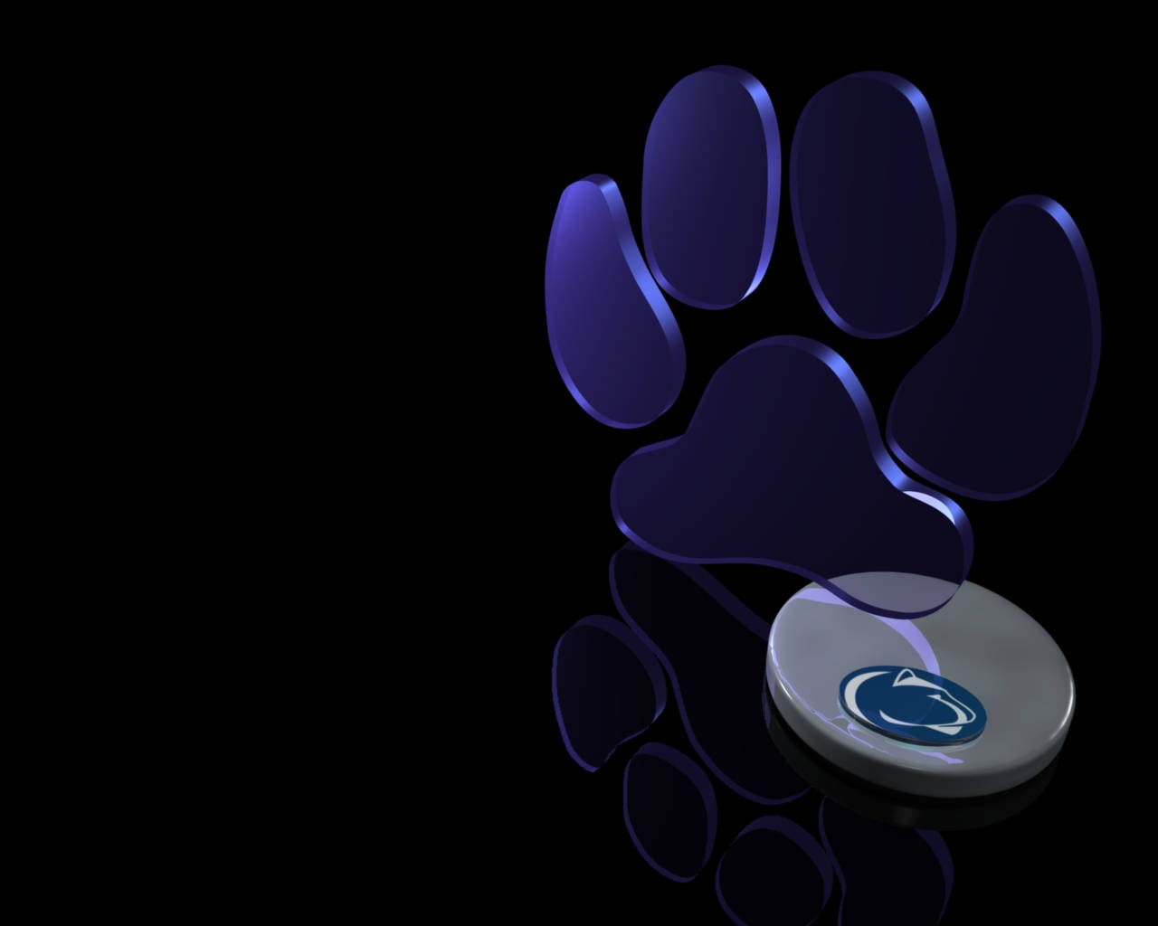 Penn State Paw Print Wallpaper