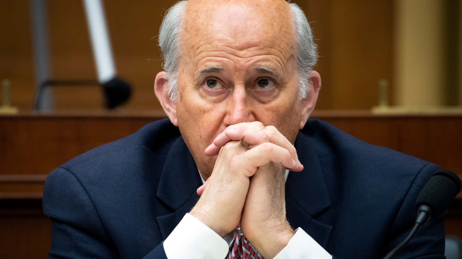 Pensive Glance Of Louie Gohmert Wallpaper