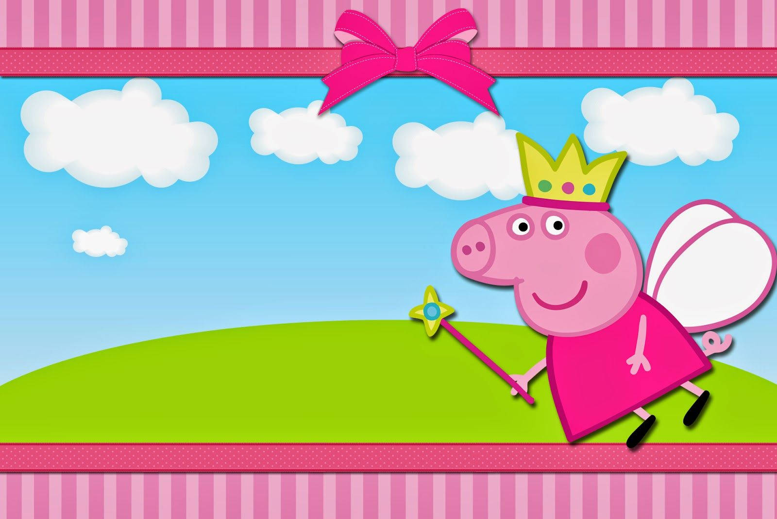 Peppa Pig And Fairy Pegg: A Magical Mystery Adventure Wallpaper