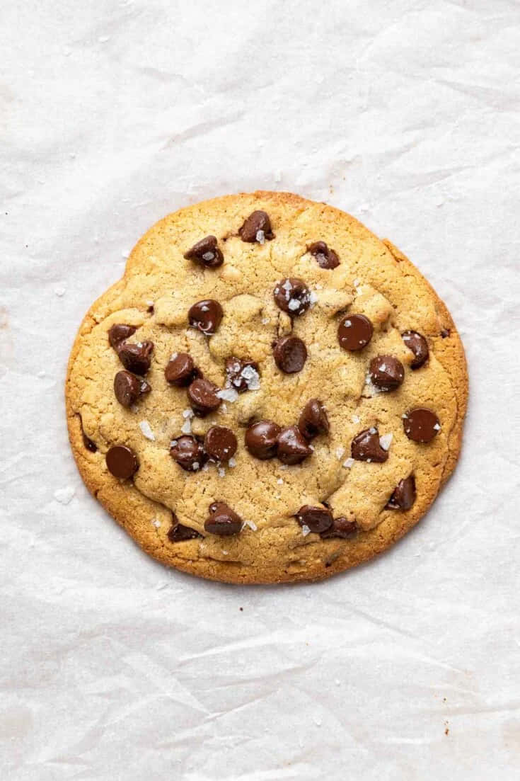 Perfect Chocolate Chip Cookie Wallpaper