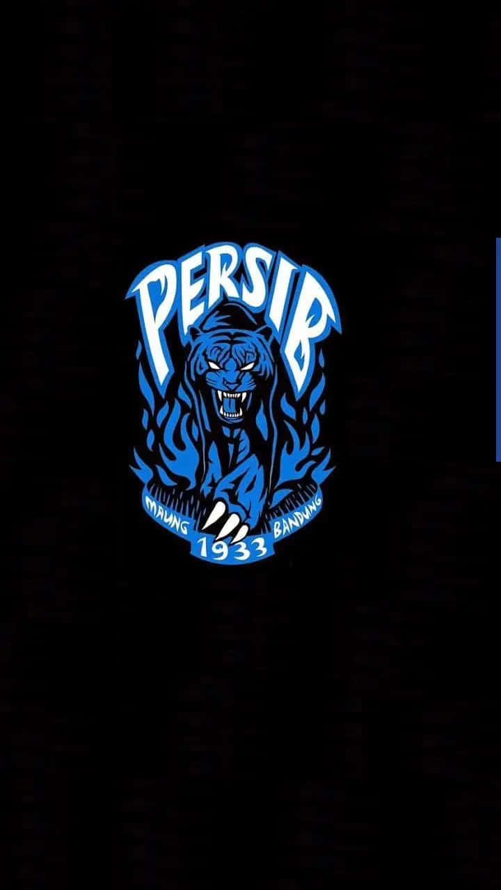 Persib Bandung Logoon Black Background Wallpaper