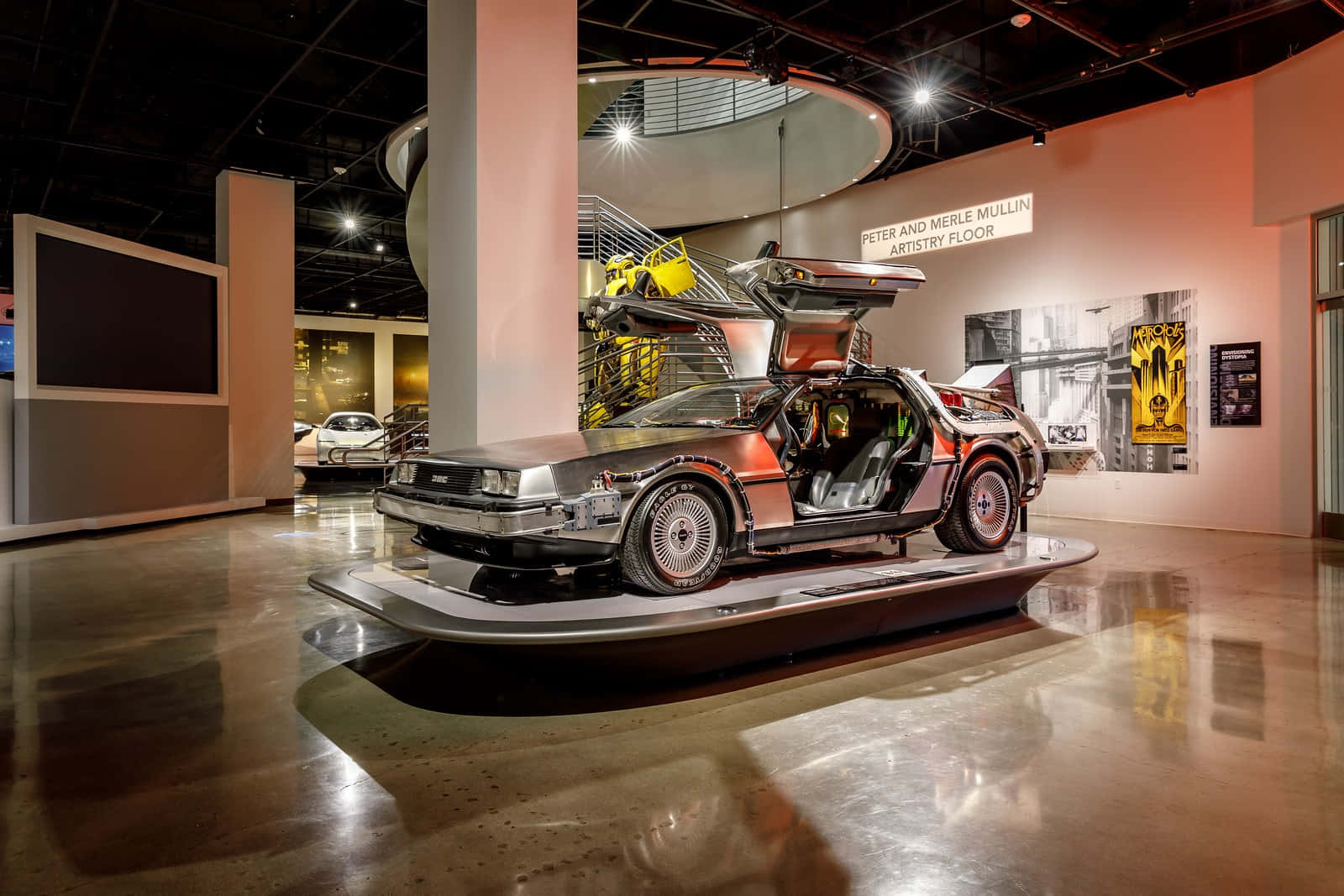 Petersen Automotive Museum Exhibit Wallpaper