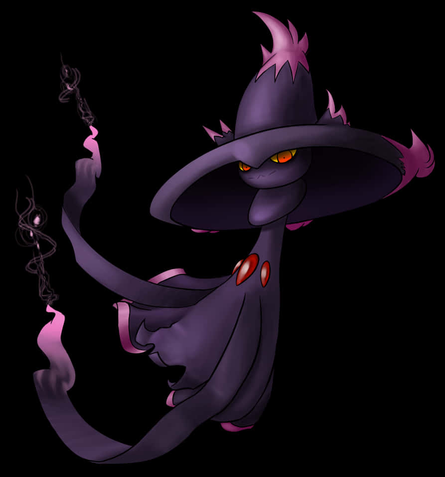 Petrfying Pokémon Mismagius Wallpaper