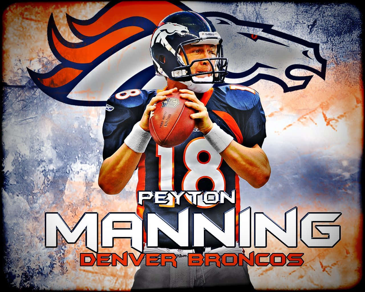 Peyton Manning 1280 X 1024 Wallpaper