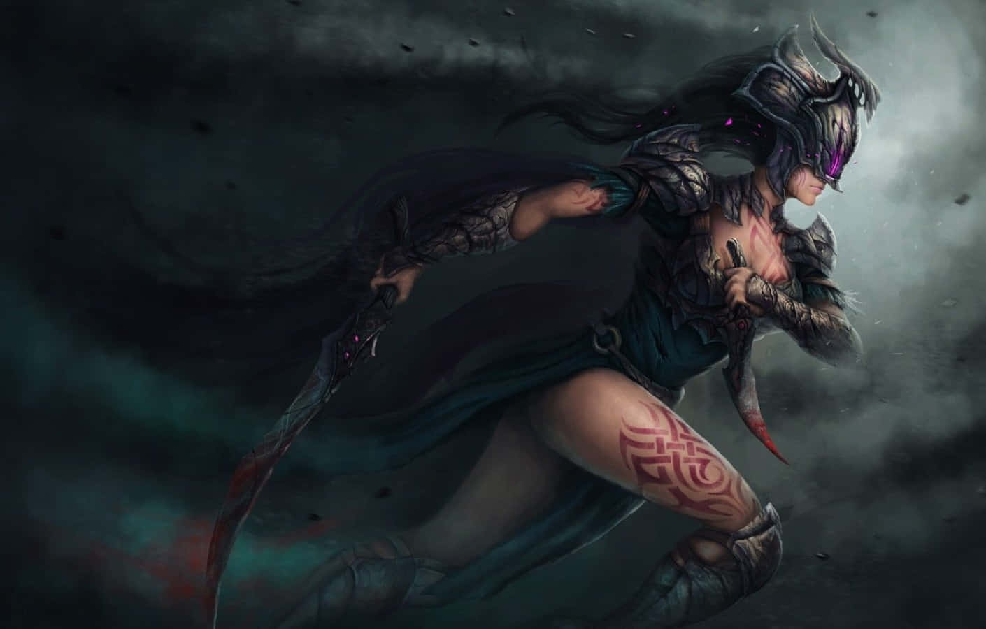 Phantom Assassin In Action Wallpaper