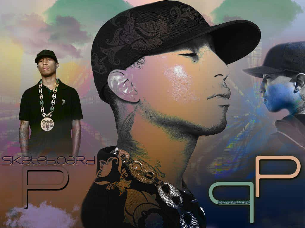 Pharrell Williams Artistic Portrait Wallpaper