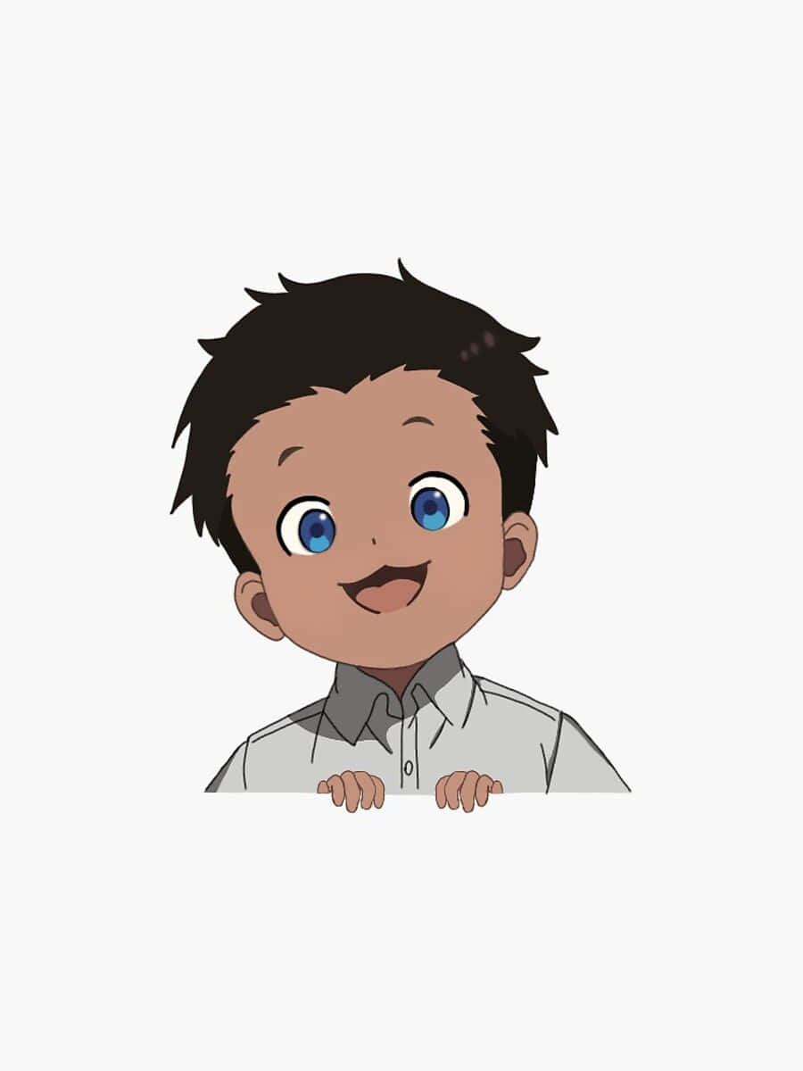 Phil From The Promised Neverland Anime Series Wallpaper