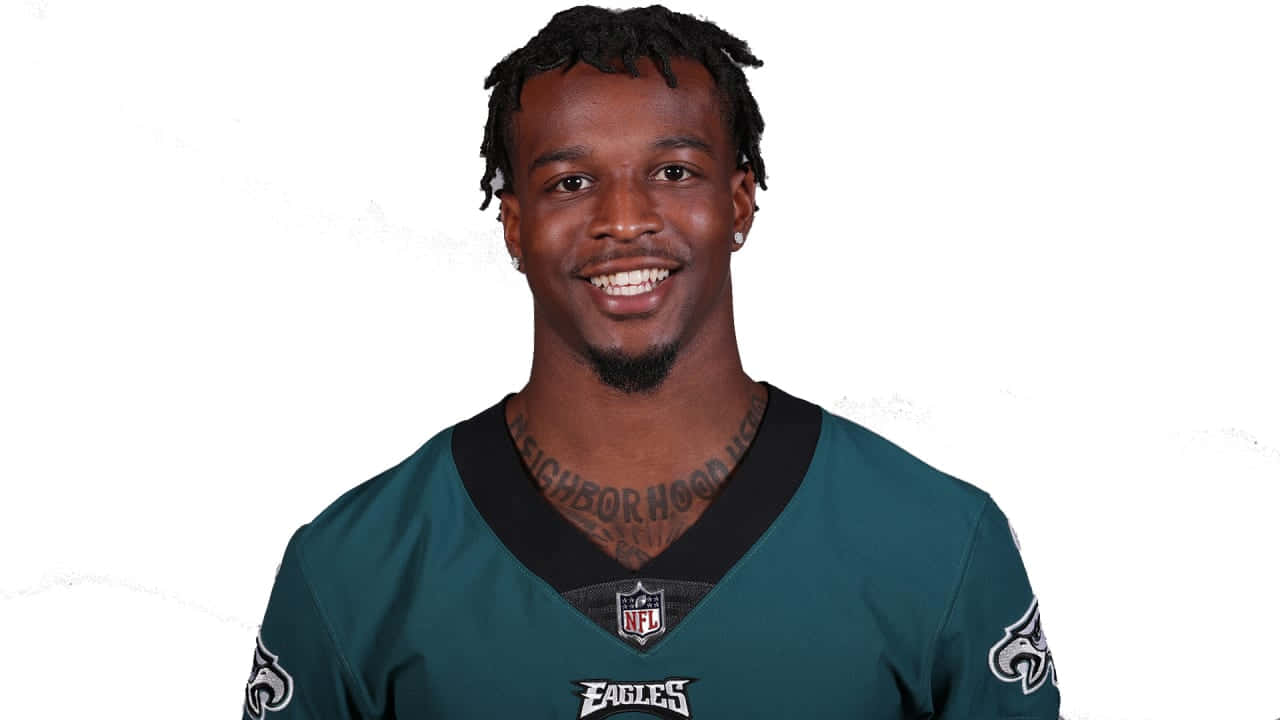 Philadelphia Eagles Player Smiling Wallpaper