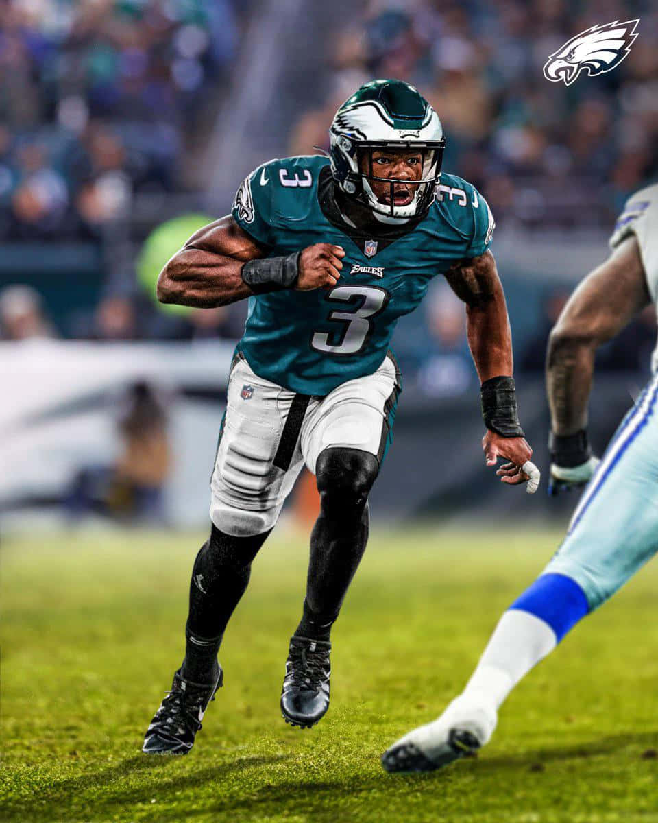 Philadelphia Eagles Running Back Action Wallpaper