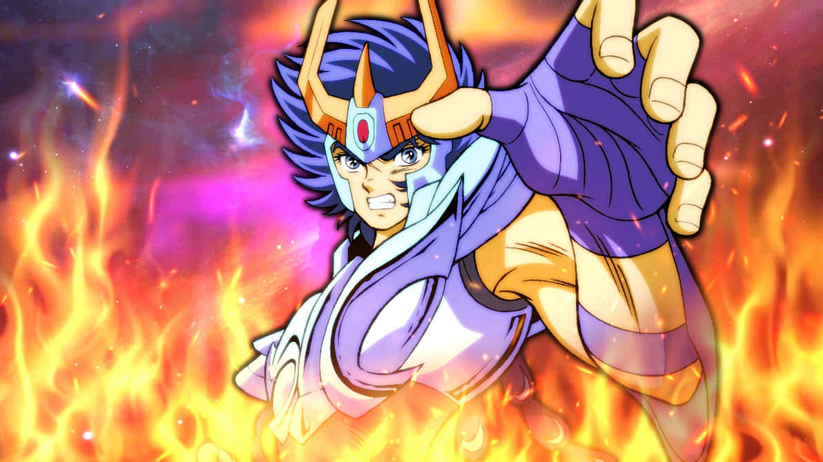 Phoenix_ Ikki_ Flaming_ Comeback Wallpaper