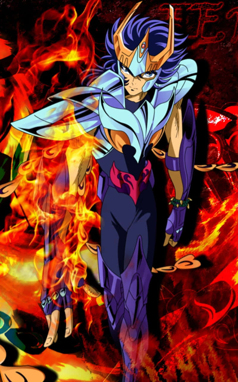 Phoenix Ikki Flaming Cosmo Wallpaper