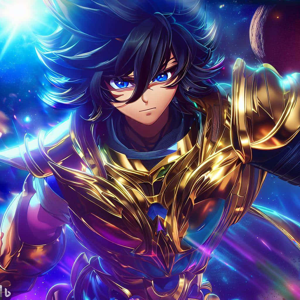 Phoenix Ikki In Cosmic Blaze Wallpaper