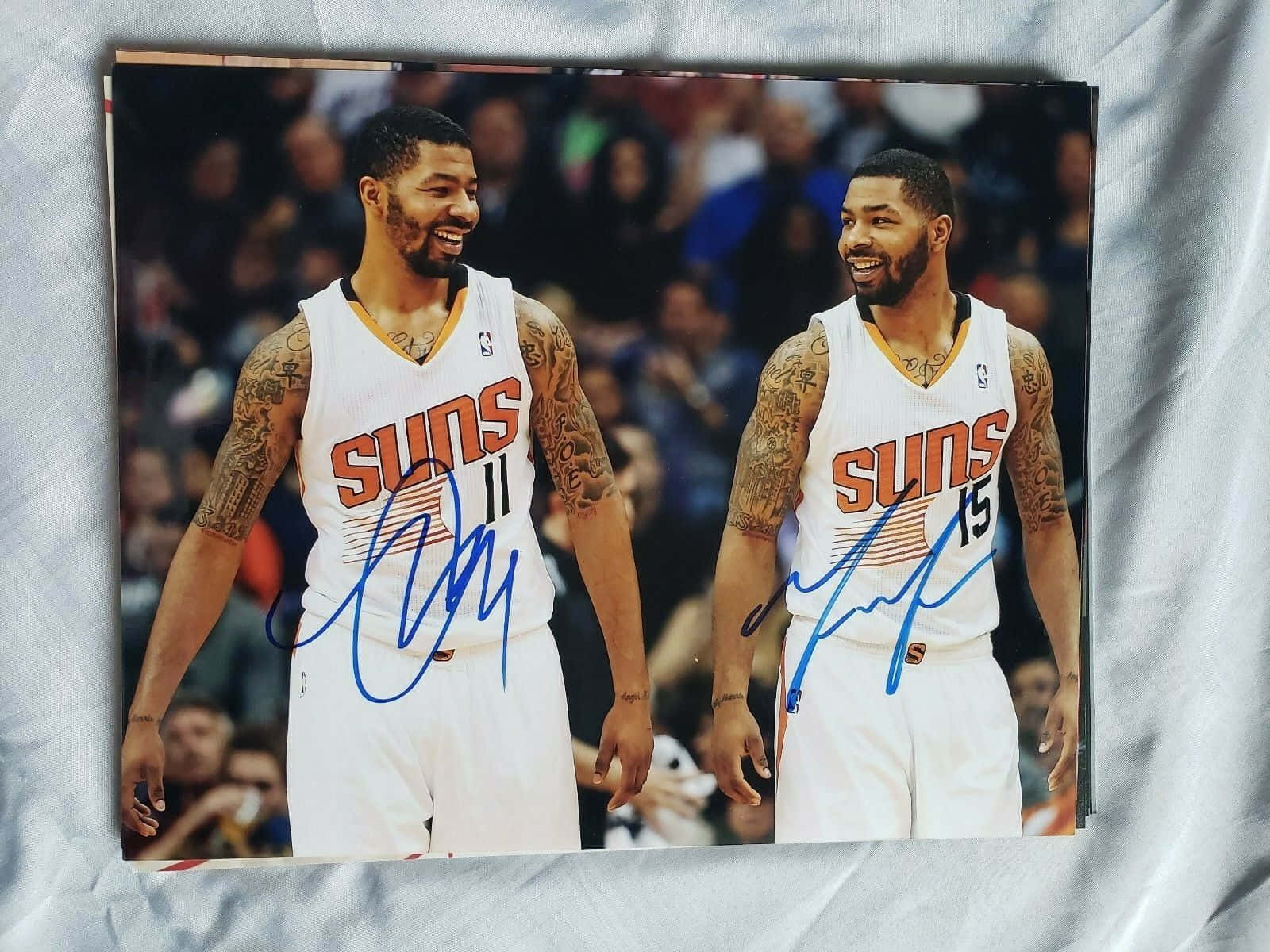 Phoenix Suns Twin Markieff And Marcus Morris Autographs Wallpaper