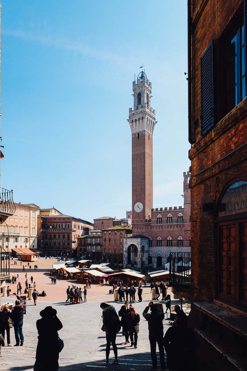 Piazza Del Campo Wallpaper