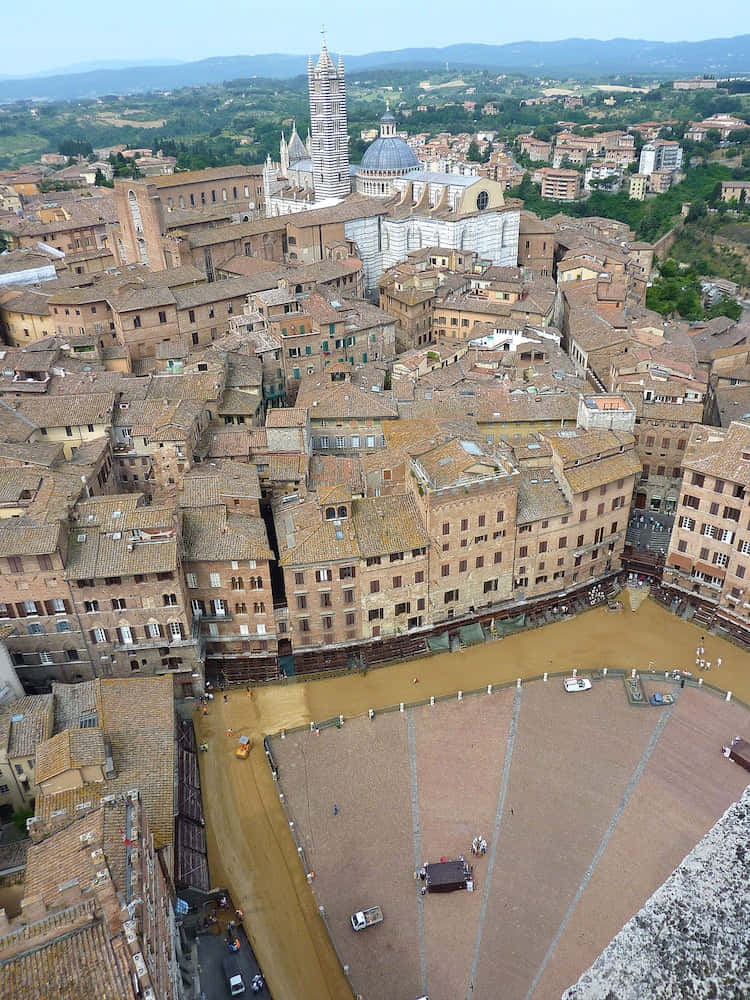 Piazza Del Campo Wallpaper