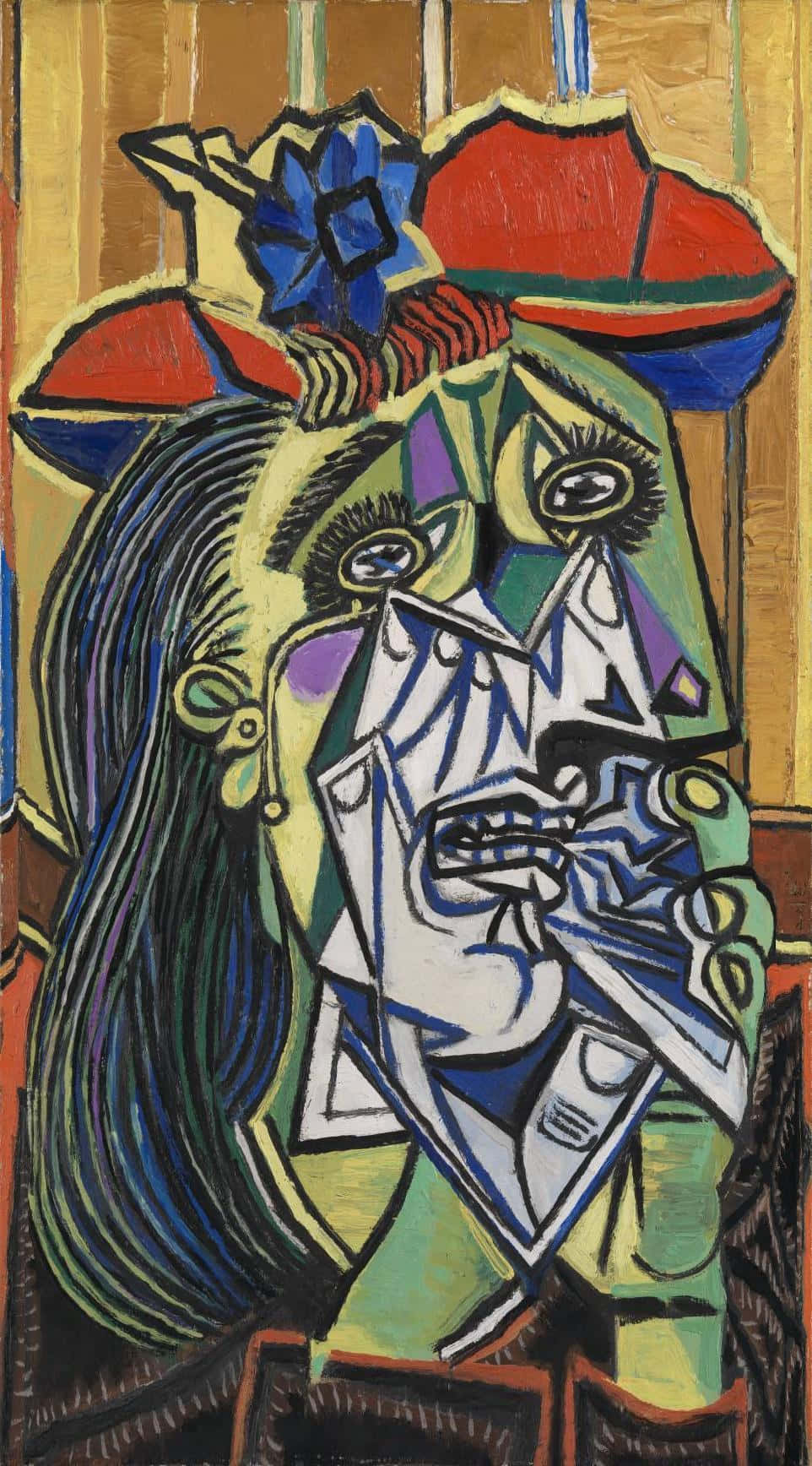 Picasso Weeping Woman1937 Wallpaper