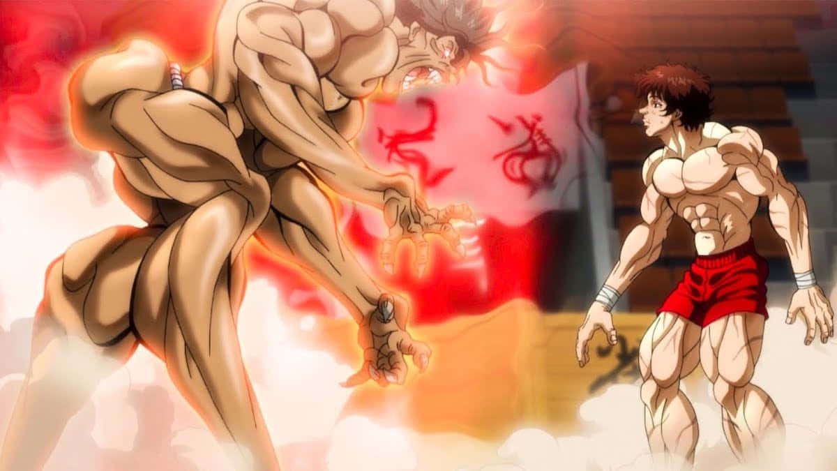 Pickle_vs_ Baki_ Anime_ Showdown Wallpaper