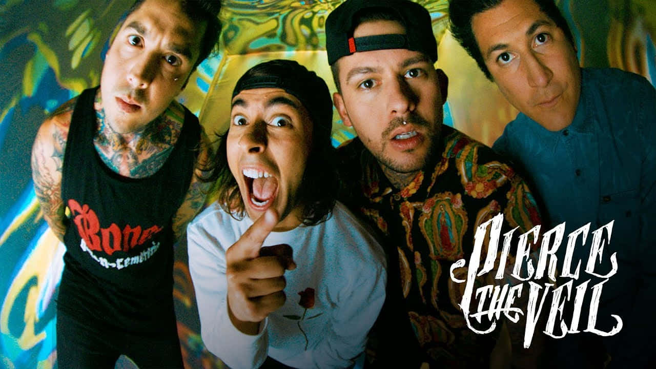 Pierce The Veil Band Portrait Wallpaper