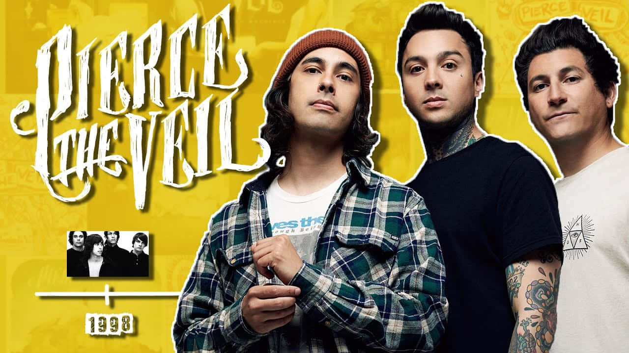 Pierce The Veil Band Promo Graphic Wallpaper