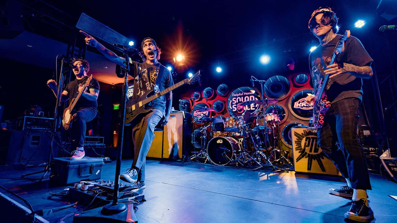 Pierce The Veil Live Concert Performance Wallpaper