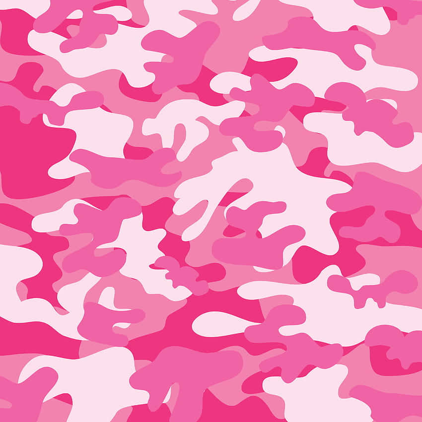 Pink Camouflage Wallpaper Wallpaper