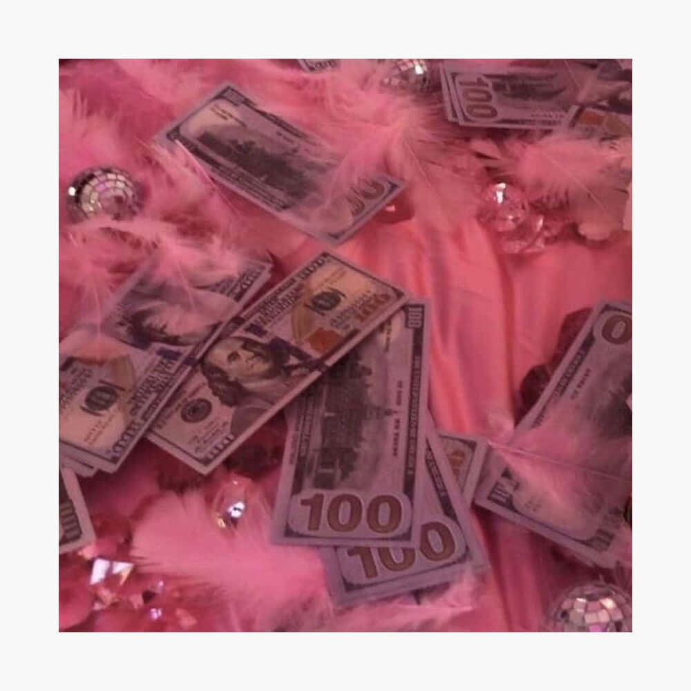 Pink Cash Glamour.jpg Wallpaper