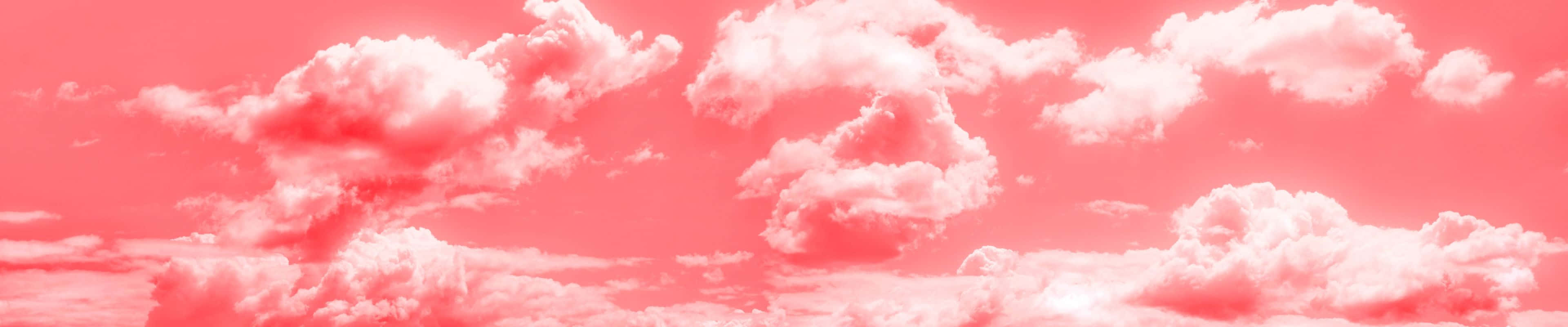 Pink Clouds In The Sky Wallpaper