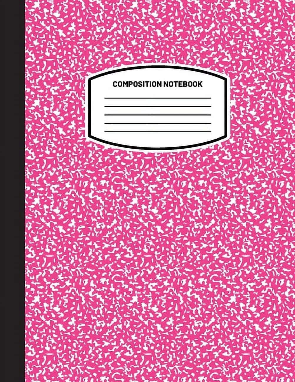 Pink Composition Notebook Cover Wallpaper