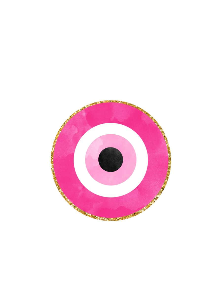 Pink Evil Eye Amulet Wallpaper