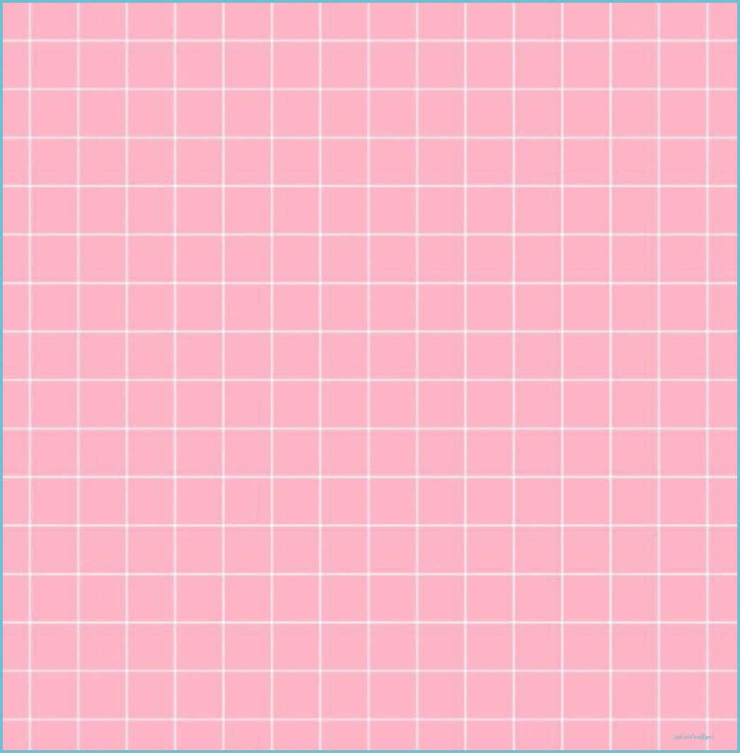 Pink Grid - A Unique Pattern Representing Creativity And Freedom Wallpaper