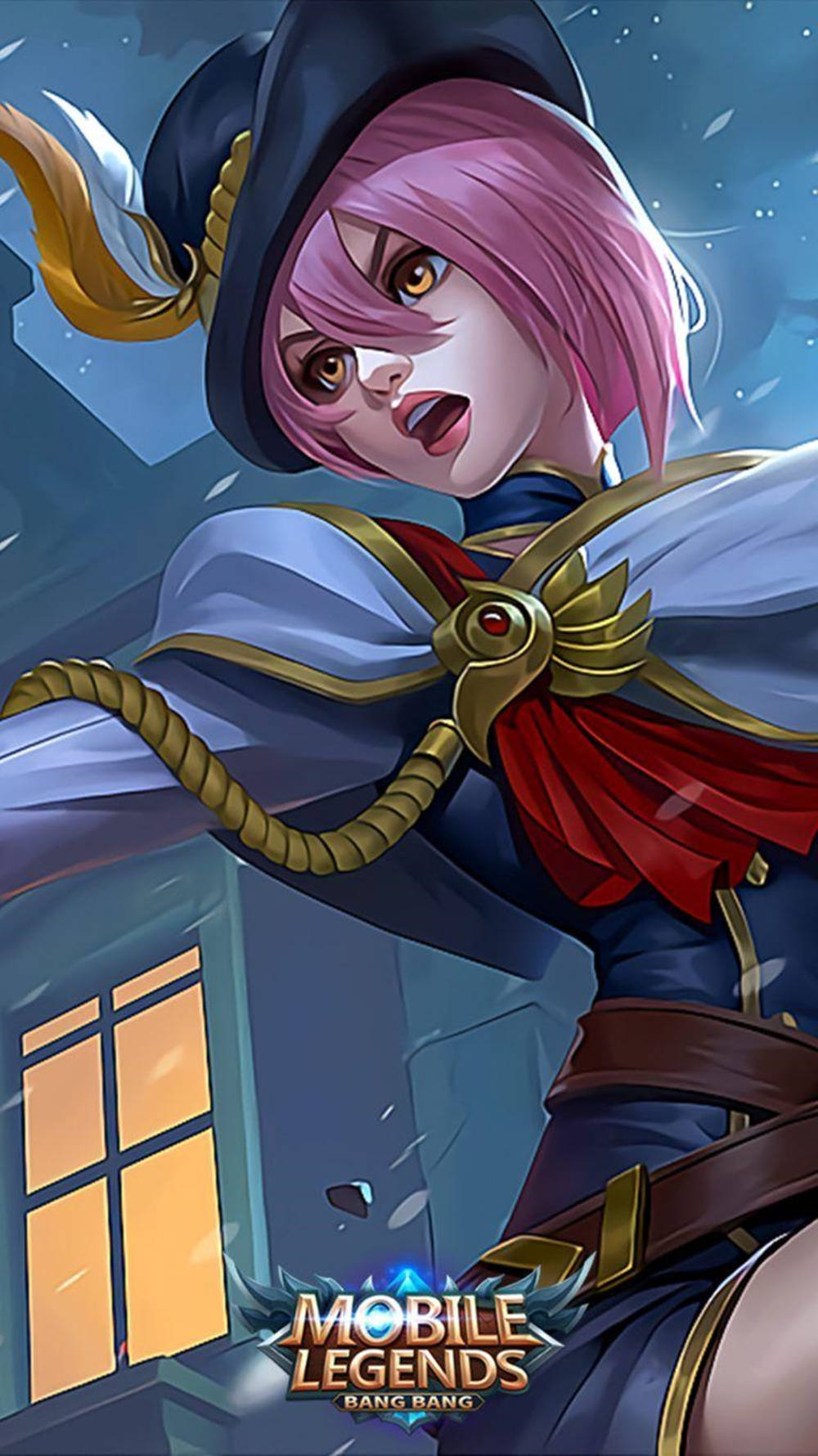 Pink Hair Fanny Mobile Legends Wallpaper