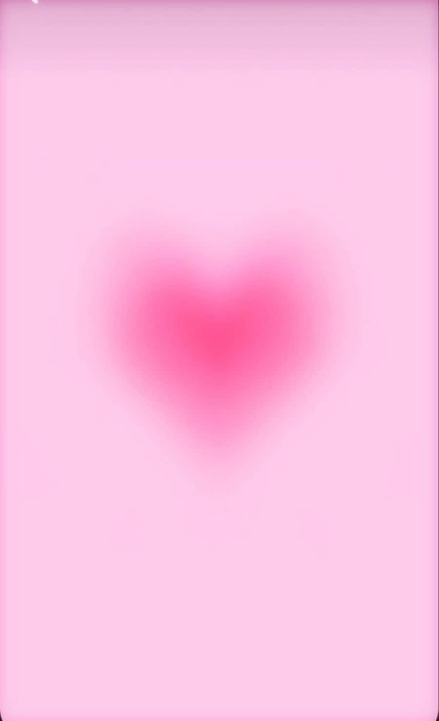 Pink Heart Aura Background Wallpaper