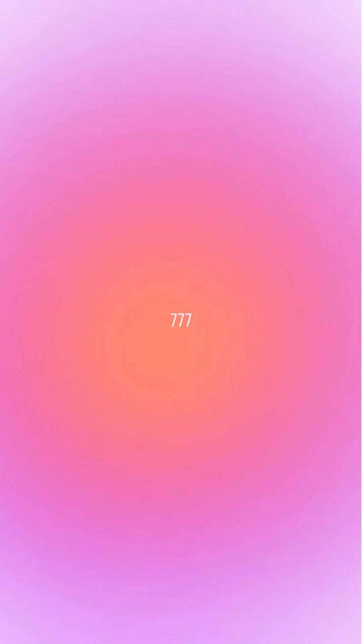 Pink Orange Gradient Aesthetic777 Wallpaper