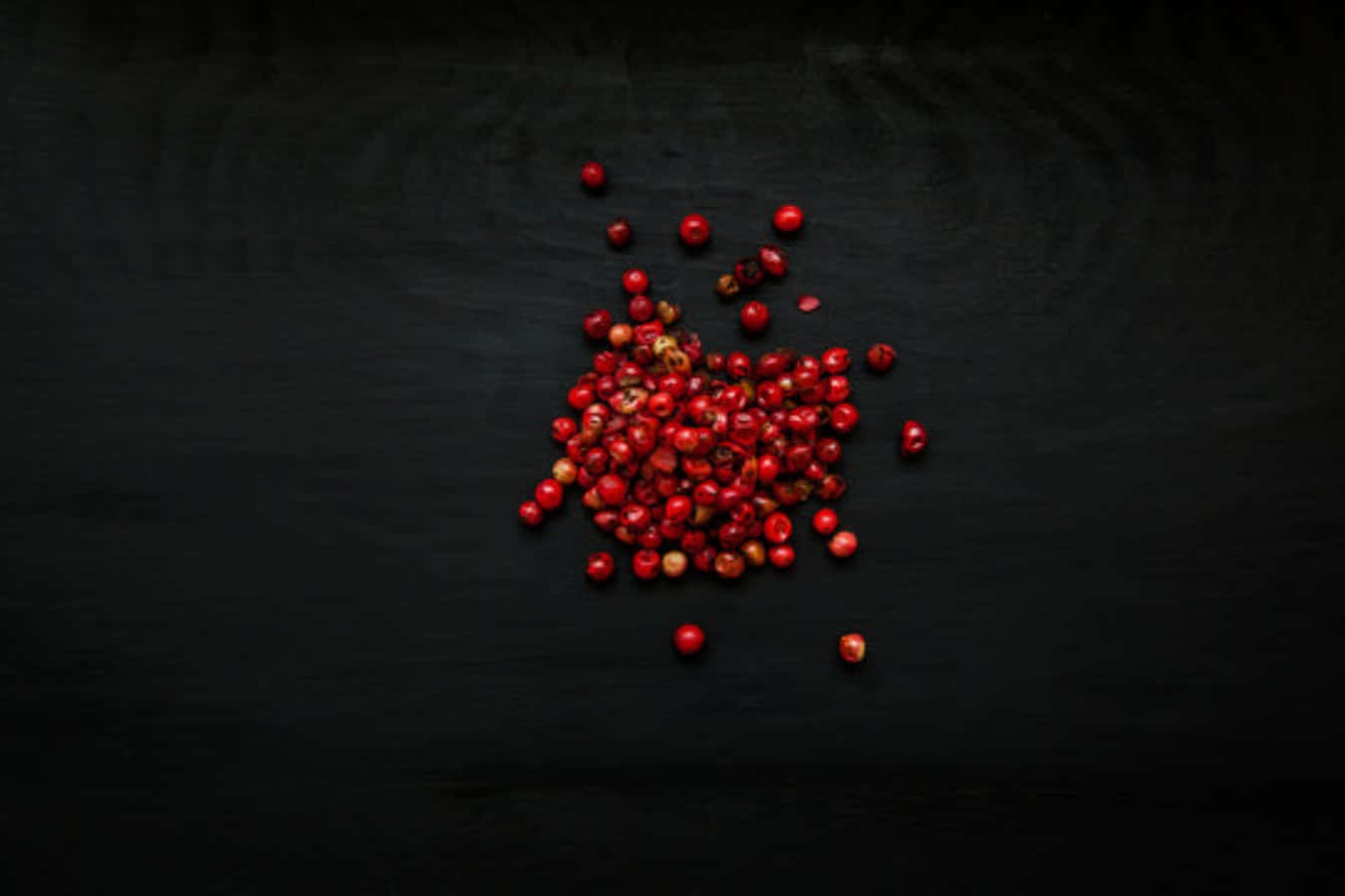 Pink Peppercorn Cluster On Branch Wallpaper