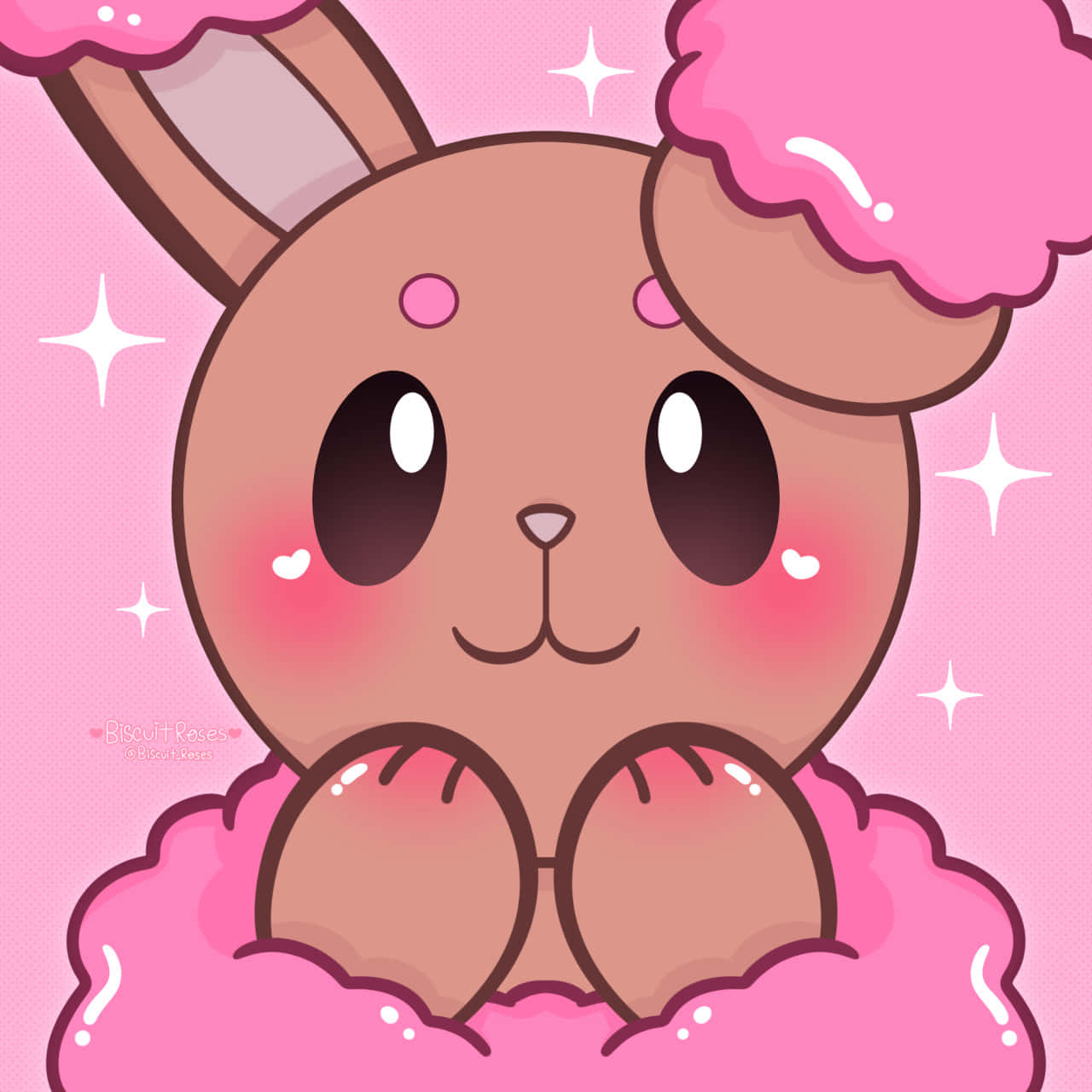 Pink Pfp Buneary Pokemon Wallpaper