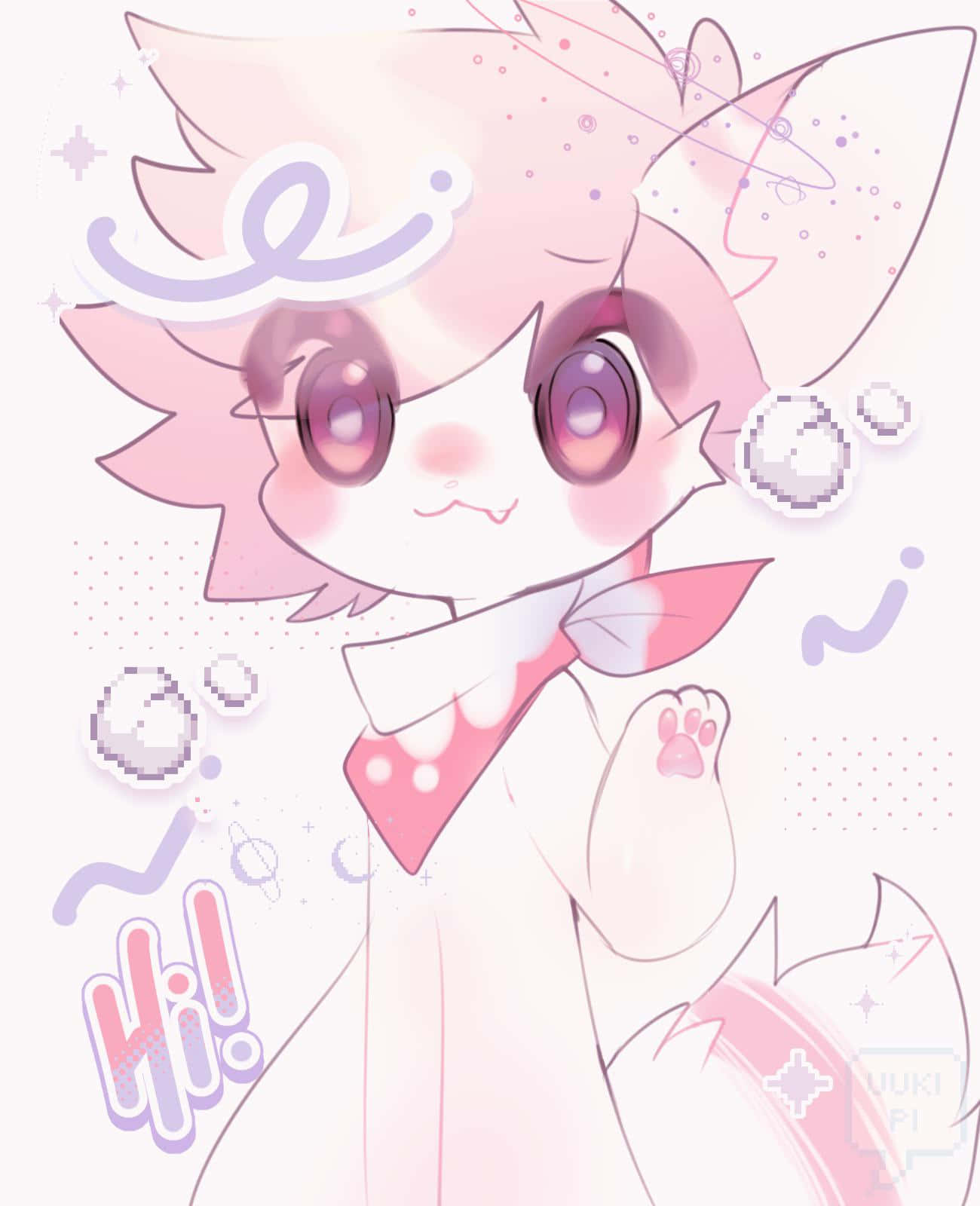 Pink Pfp Cute Furry Wallpaper