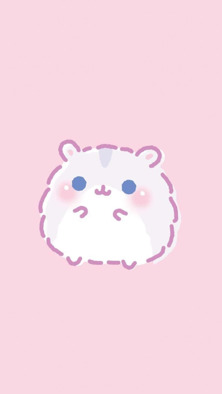 Pink Pfp Cute Hamster Wallpaper