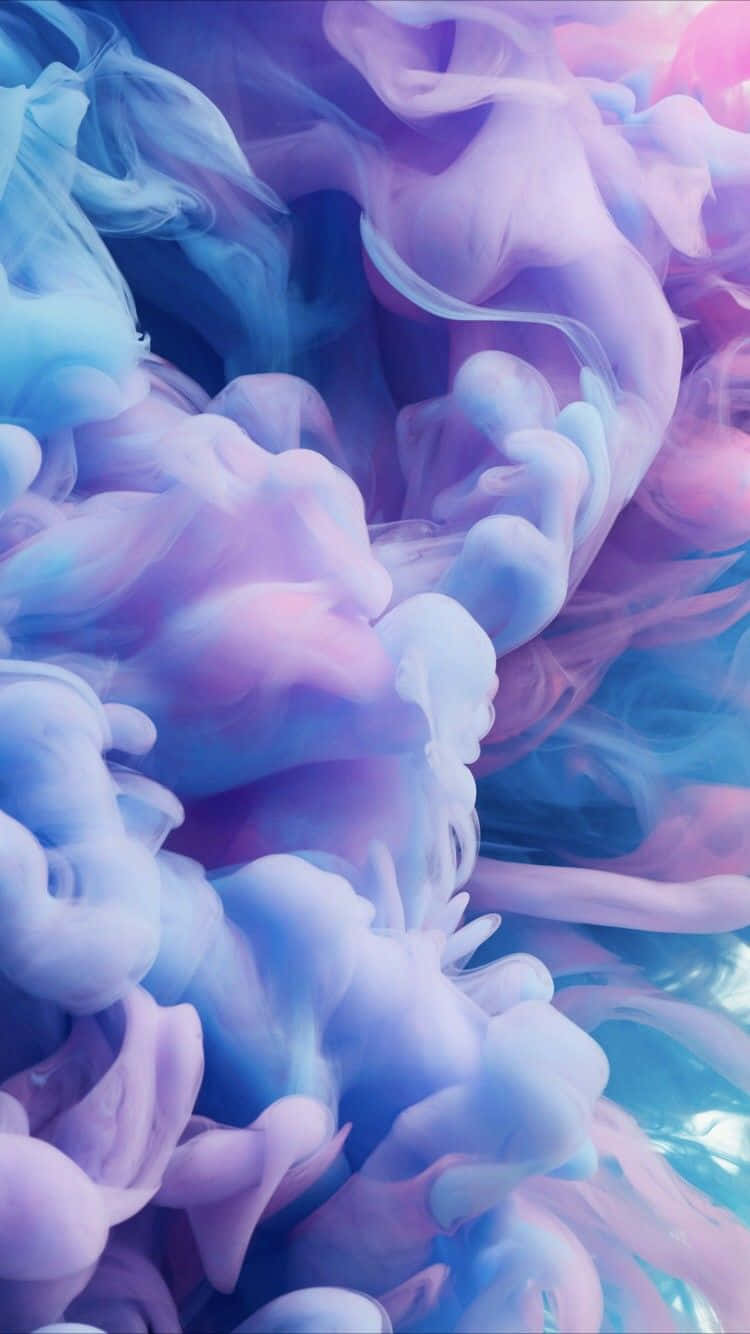 Pink Purple Smoke Aesthetic Wallpaper