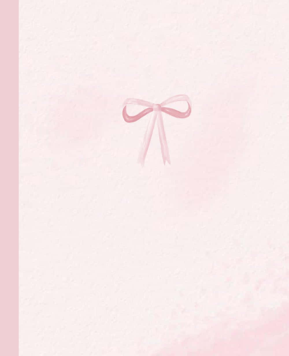 Pink Ribbon Elegance Wallpaper