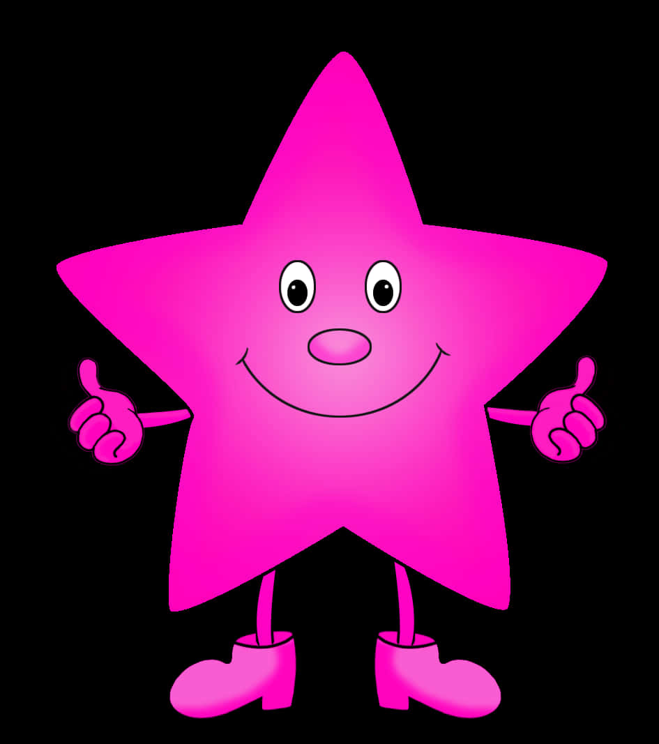 Pink Star Clipart Wallpaper