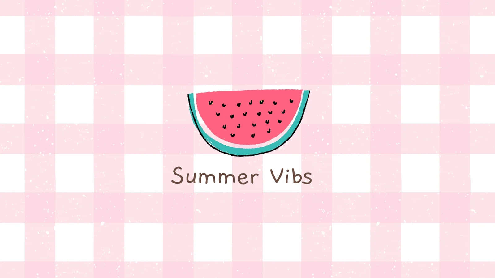 Pink Summer Vibes Watermelon Wallpaper