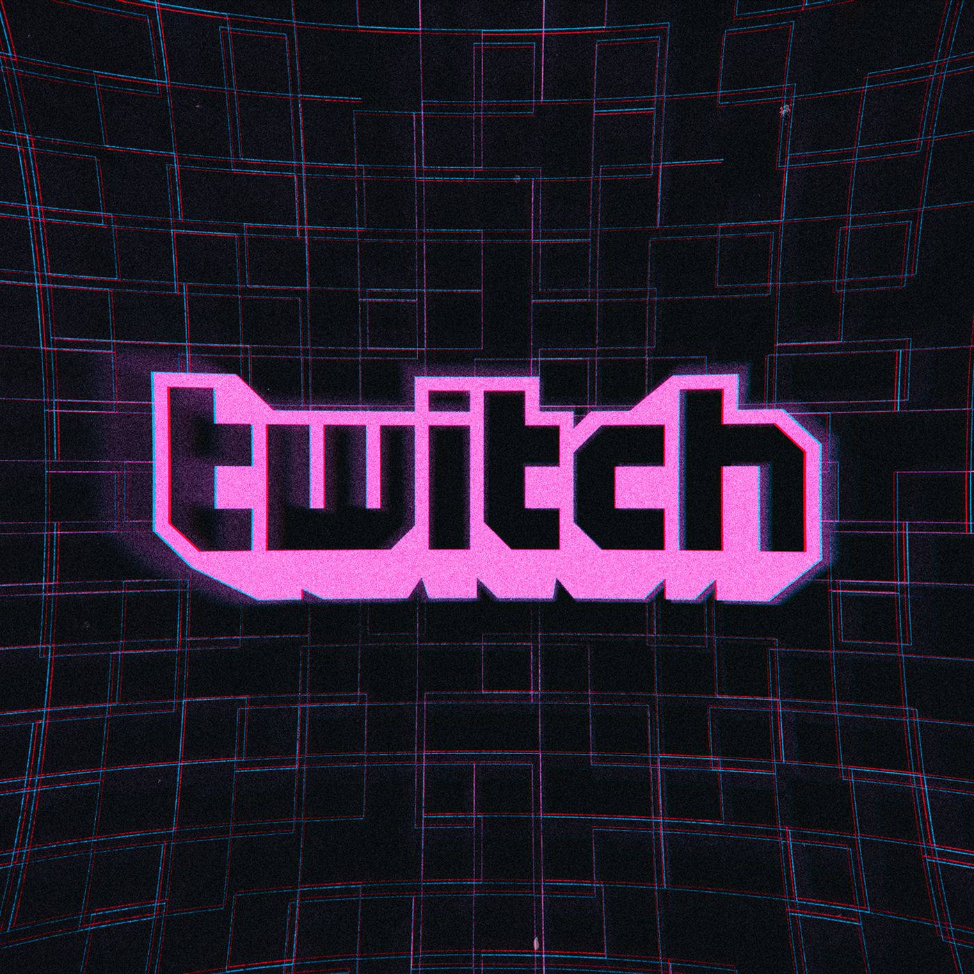 Pink Twitch 1080 Wallpaper