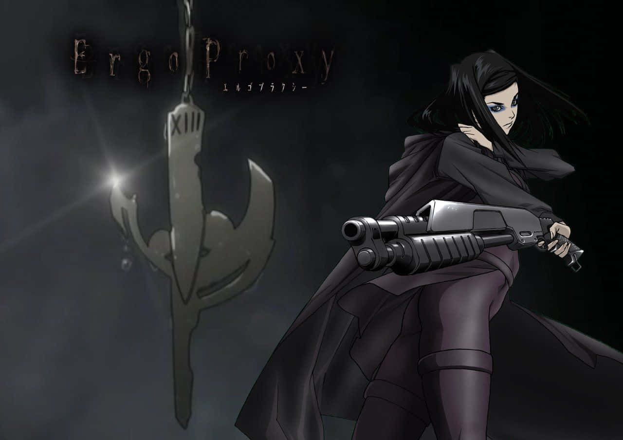 Pino From Ergo Proxy - Innocence In A Dystopian World Wallpaper