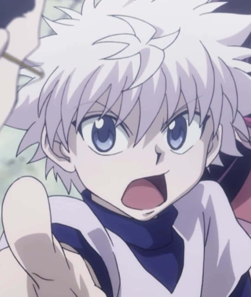 Pissed Off Killua Hxh Pfp Wallpaper