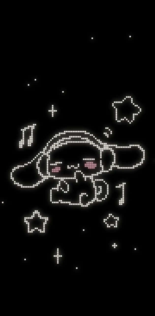 Pixel Art Astronaut Dreamingin Space Wallpaper