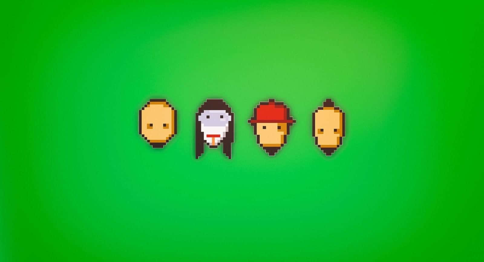 Pixel Art Limp Bizkit Band Members Wallpaper