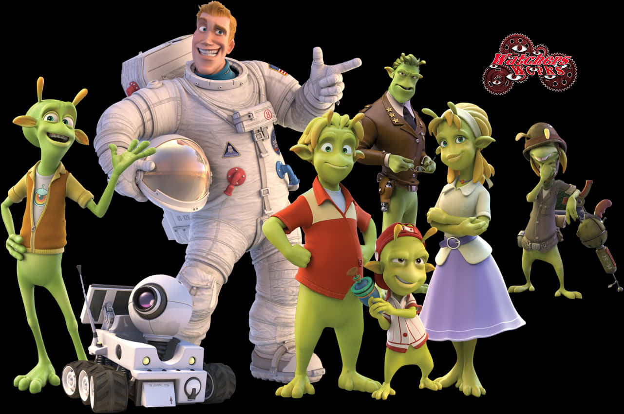 Planet 51 Cartoon Poster Wallpaper