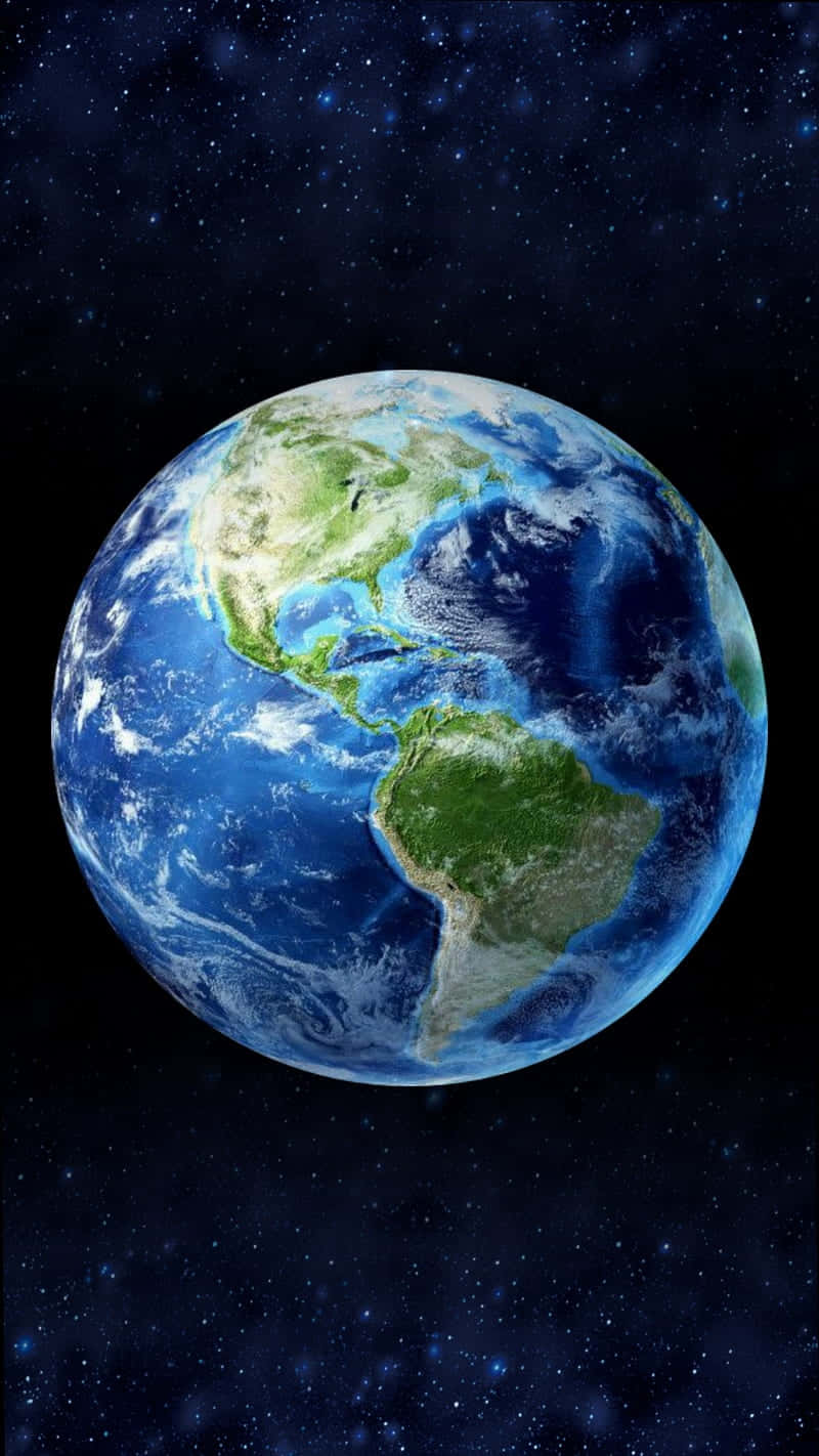 Planet Earth Space Backdrop Wallpaper