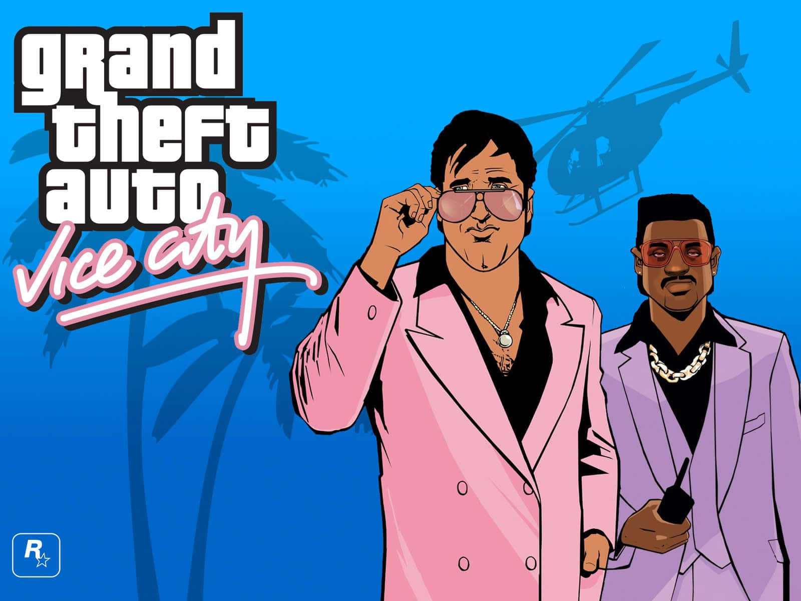 Play Grand Theft Auto: Vice City And Explore The Colorful Neighborhood Of Vice City Wallpaper